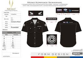 Baju Seragam Model Trans Tv Dealer Honda Cenadana Motor Membuat Baju Pakaian Kantor Kemeja Pria