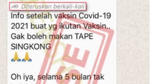 Keempat jenis makanan dan minuman ini mungkin bukanlah musuh bagi kesehatan tubuh; Cek Fakta Usai Vaksin Covid 5 Bulan Dilarang Konsumsi Minuman Beralkohol Berita Hits