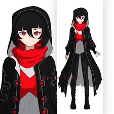 I drew Scarlet from the Webtoon Im the Grim Reaper as a danganronpa  sprite! : rdanganronpa