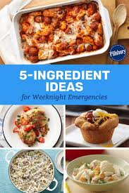 5 Ingredient Dinners To Help You Win At Weeknights Full Meal Recipes Recipes Easy Chicken Dinner Recipes