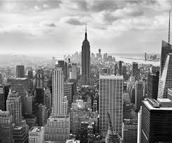 Vliestapete Nyc Black And White 300 250 Cm New York Hintergrundbild Fototapete Tapeten