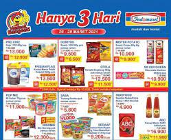 Indomaret katalog belanja pasar swalayan. Indomaret Promo Only 4 Days Discount Weekend 3 April 2021 Netral News