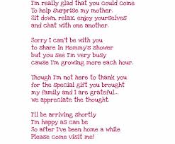 Poetry about babies are some of the most popular poems that are written. Sweet Poem For Your Baby Shower Guests Baby Shower Fall Baby Poems Baby Shower Themes