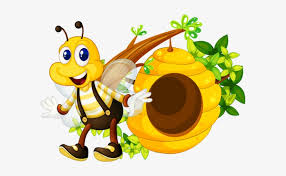 Worker bumble bee character mascot. Buzzy Bumble Bees Clipart Cute Bee Honey Comb Bee Hive Honey Bee Clipart Png 600x447 Png Download Pngkit