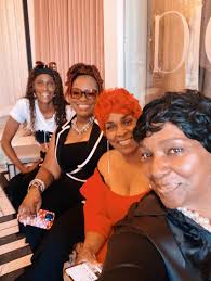 Celebrating the Birthday Girls Jackie Bushnell & Sherry Hines Edison Love  you Sisters 🥰🥰❤️❤️ 💐💐💐💐👑👑👑👑👑 #gorgeousness #redandradiant