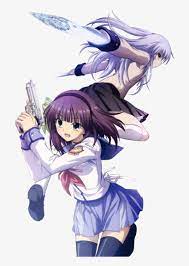 Yurikana - Angel Beats Transparent PNG - 746x1071 - Free Download on NicePNG