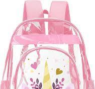 Mochila transparente personalizada para niños y niñas, mochila transparente  personalizada con nombre, Style 10