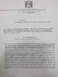 Un model de plangere penala pentru incalcarea dreptului la vot (in afara tarii) puteti posta? Plangere Penala Ziarulclujean1 Ziarul Clujean