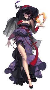 reina hanbok dress skin from chaos heroes online anime character art fantasy character design female character design