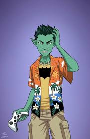 Garfield Logan Earth 27 Phil Cho Beast Boy Dc Comics Characters Superhero Characters