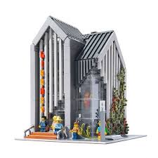 Archbrick Dailyさんはinstagramを利用しています Modern Library By Brickative Lego Legoarchitecture Lego Library Modern Library Lego Architecture