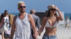 Get details of their getaway below! Kourtney Kardashian And Travis Barker Spend Their First Valentine S Day Together Pics Entertainment Tonight