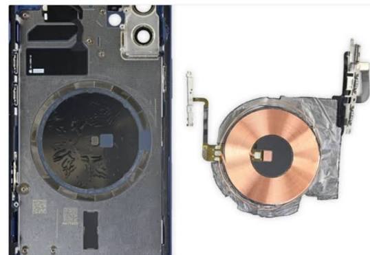 iPhone 12无线充电线圈拆解揭秘- 应用案例- 手机端