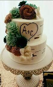 Cake & sweets 5 ways to add flowers to your wedding cake want to make your wedding cake extra dreamy? Sola Wood Flowers Used To Decorate A Wedding Cake Wood Flowers Sola Wood Flowers Sola Wood