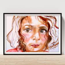 Ayse Art Print by Rusty Gladdish