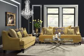 Viscontti Gold Living Room Set By Furniture Of America Sofa And Loveseat Set Gold Living Room Gold Sofa