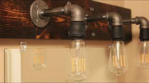 It adds industrial charm to a home, retail space or office. Diy Industrial Bathroom Light Fixtures Youtube