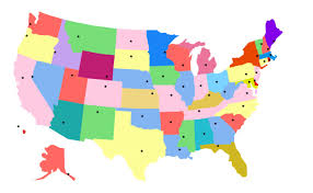 ▷ Map of United States to Print【FREE】High Quality