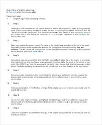 Sie können sich auf dieser seite verschiedene vorlagen für rechnungen herunterladen. Script Template 12 Free Word Documents Download Free Premium Templates