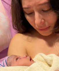 Denise Keller gives birth to baby girl