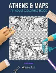 Browse 336 adult coloring pages stock photos and images available, or search for adult coloring pages nature or adult coloring pages floral to find more great stock photos and pictures. Athens Maps An Adult Coloring Book Athens Maps 2 Coloring Books In 1 Rankin Skyler 9781692727574 Amazon Com Books