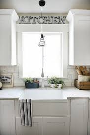 kitchen sink decor