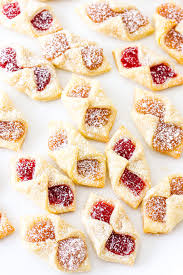 The tahini lends a creamy, earthy flavor. Polish Kolaczki Cookies Cream Cheese Cookies Baker Bettie