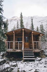 Cabin In The Woods In Alaska Usa Cabins In The Woods Cabin Cozy Cabin