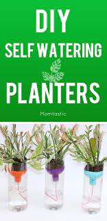 Diy Self Watering Planters With Recycled Bottles Diy Self Watering Planter Self Watering Planter Self Watering Pots
