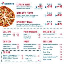 Pizza de tu tienda más cercana en málaga. Domino S Menu With Prices 2020 Search For A Good Cause