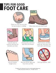 Diabetic Foot Care Instructions Diabetes Information Feet Care Diabetes Education