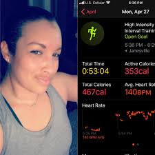 Staying active with exercise routine