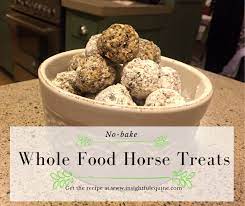 The Simplest Whole Food Horse Treat Recipe Horse Treats Horse Cookies Recipes Food
