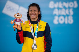 La atleta ha dejado el país en alto cada vez que salta a la pista de salto y en el 2016, en los juegos olímpicos de río de janeiro en brasil se convirtió en campeona olímpica en la modalidad de salto triple al realizar uno de 14,65 y luego aterrizar un segundo en 15,03 metros, una frontera la de los 15 que es. Colombia Olimpicos Semilleros Deportivos