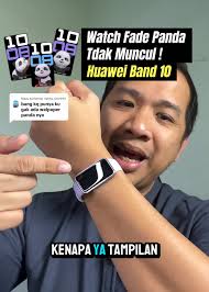 Cara Memunculkan Wallpaper Panda di Huawei Band 10