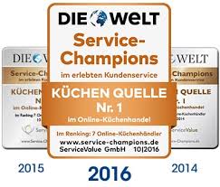 Aktuelle küchen quelle gutscheine im november 2020: Kuchen Quelle Service Champions Im Erlebten Kundenservice