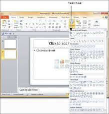 Learn how to cut, copy, paste, and format text, including using a powerpoint text box, for strong powerpoint presentations. Adding New Text Boxes In Powerpoint 2010 Tutorialspoint