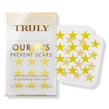 Star pimple patches before and after. Truly Scar Prevention Star Acne Patches Ulta Beauty