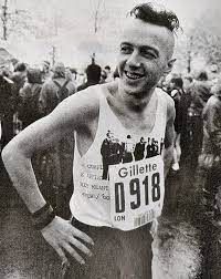 Joe strummer at the start of the 1983 london marathon… it wasn't strummer's first marathon; That One Time Joe Strummer Ran A Marathon Riot Fest