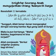 Istighfar Seorang Anak Mengejutkan Orang Tuanya