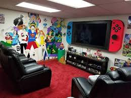 Nintendo Tv Video Game Rooms Game Room Kids Boys Game Room