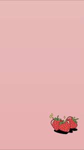 Huge collection of strawberries hd wallpapers for android 2560x1600: Pink Aesthetic Phone Background Pink Aesthetic Aesthetic Iphone Wallpaper Strawberry Illustration