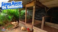 Como hacer un gallinero fácil en casa paso a paso