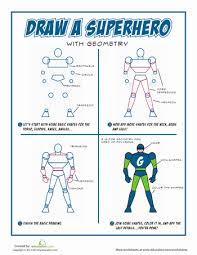 How To Draw A Superhero Drawing Superheroes Superhero Art Projects Art Lessons Elementary