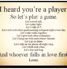 I Heard You Re A Player Lets Play A Game Play Fighting Let It Be
