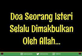 Doa Istri Yang Membuat Rezeki Suami Mengalir Deras Hajinews Id