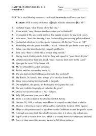 Capitalization Worksheets 6th Grade Google Search Capitalization Worksheets Capitalization Rules Capitalization