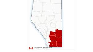 The warning is expected to last through to tuesday. Heat Warning For South East Section Of Alberta Lethbridge News Now