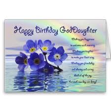 Happy Birthday Wishes For Godson Birthday Card For Goddaughter With Forget Me Nots Birthday Greetings For Mom Birthday Cards For Niece Sister Birthday Card