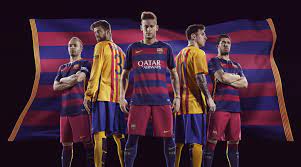 Revolutionary fc barcelona 15 16 kits released footy headlines. Nike And Fc Barcelona Unveil Bold New Home And Away Kits For 2015 16 Nike News